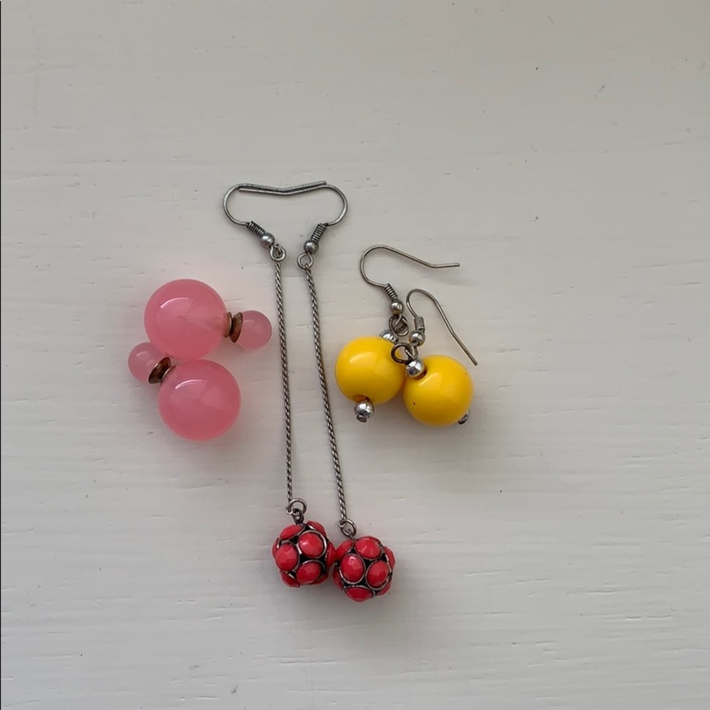 Drop earrings!